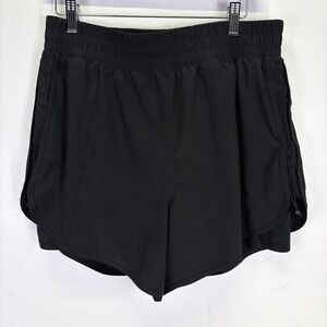 Avia Woman's Running Shorts Size L 12-14 Lined w/ Biker Shorts w/ Pockets Biking